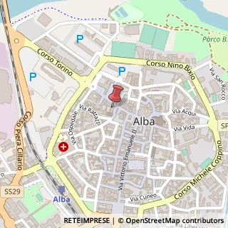 Mappa Via Sandro Toppino, 4, 12051 Alba, Cuneo (Piemonte)