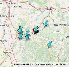 Mappa Via Camillo Benso Conte di Cavour, 12051 Alba CN, Italia (7.212)