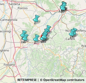 Mappa Via Camillo Benso Conte di Cavour, 12051 Alba CN, Italia (14.58)