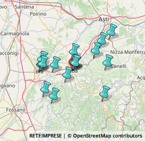 Mappa Via Camillo Benso Conte di Cavour, 12051 Alba CN, Italia (11.24824)