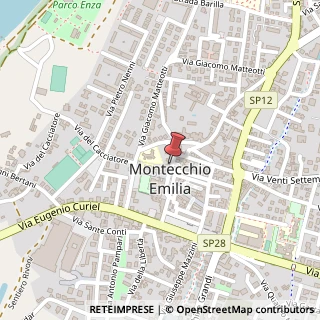 Mappa Via Giuseppe Garibaldi, 3, 42027 Montecchio Emilia, Reggio nell'Emilia (Emilia Romagna)