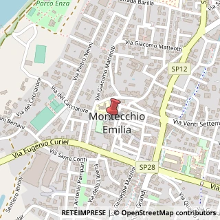 Mappa Via Alfonso d'Este, 1, 42027 Montecchio Emilia, Reggio nell'Emilia (Emilia Romagna)