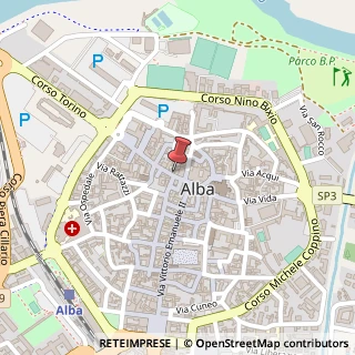 Mappa Via Camillo Benso Conte di Cavour, 8a, 12051 Alba, Cuneo (Piemonte)