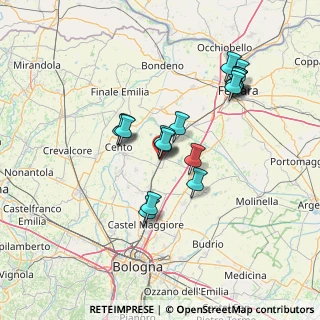 Mappa Via Vittorio Veneto, 40018 San Pietro In Casale BO, Italia (12.55944)