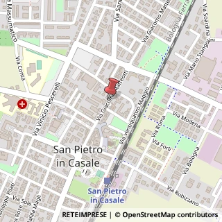 Mappa Via Giacomo Matteotti,  189, 40018 San Pietro in Casale, Bologna (Emilia Romagna)