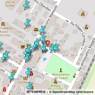 Mappa Via Vittorio Veneto, 40018 San Pietro In Casale BO, Italia (0.05833)