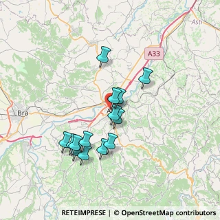 Mappa Corso P. Cillario Ferrero, 12051 Alba CN, Italia (6.57143)