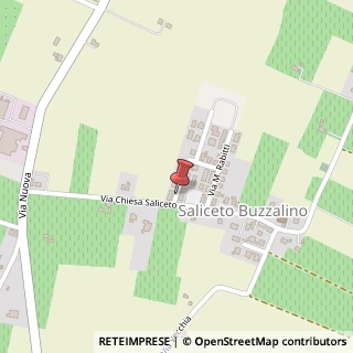 Mappa Via Ognibene V., 3, 41011 Saliceto Buzzalino MO, Italia, 41011 Campogalliano, Modena (Emilia Romagna)