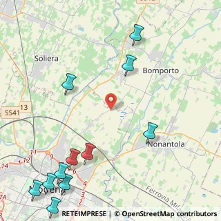 Mappa Strada s. Albareto, 41122 Modena MO, Italia (6.26182)