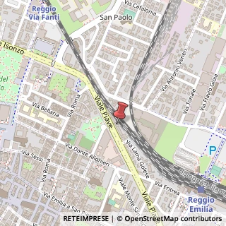 Mappa Viale Piave, 39, 42121 San Secondo Parmense, Parma (Emilia Romagna)