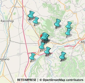 Mappa Via Goito, 12042 Bra CN, Italia (5.81111)