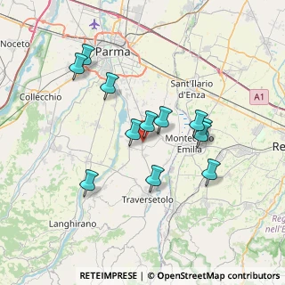 Mappa Strada Provinciale Traversetolo, 43030 Basilicanova PR, Italia (6.59417)