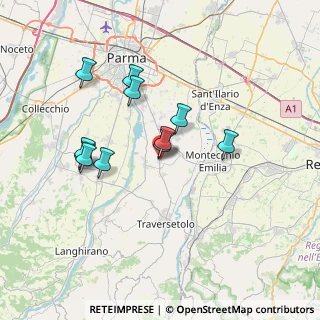 Mappa Strada Provinciale Traversetolo, 43030 Basilicanova PR, Italia (6.32273)