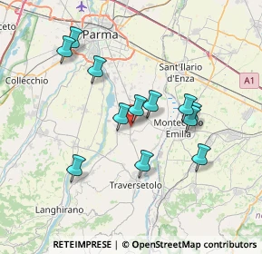 Mappa SP Traversetolo, 43022 Basilicanova PR, Italia (6.59417)