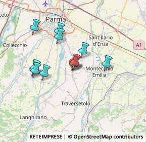 Mappa SP Traversetolo, 43022 Basilicanova PR, Italia (6.32273)