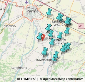 Mappa SP Traversetolo, 43022 Basilicanova PR, Italia (7.17)