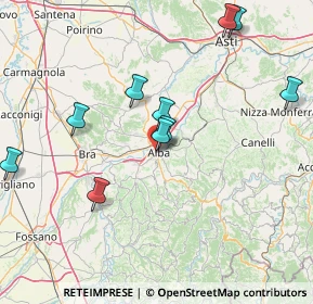 Mappa Alba Urbano - Autostazione ATI, 12051 Alba CN, Italia (21.43385)