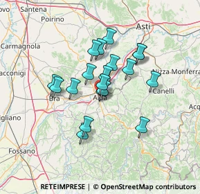 Mappa Via Alessandro Manzoni, 12051 Alba CN, Italia (10.50053)