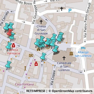 Mappa Piazza Pietro Rossetti, 12051 Alba CN, Italia (0.03043)