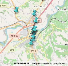 Mappa Piazza Rossetti, 12051 Alba CN, Italia (1.50333)