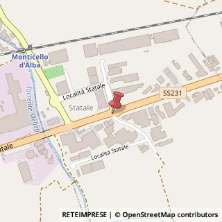 Mappa SS231, 6, 12066 Alba, Cuneo (Piemonte)