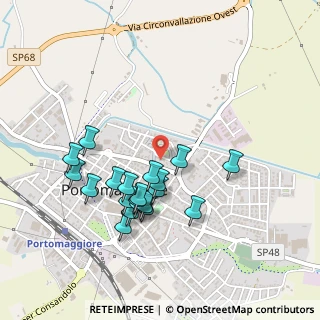 Mappa Via Modena, 44015 Portomaggiore FE, Italia (0.4465)