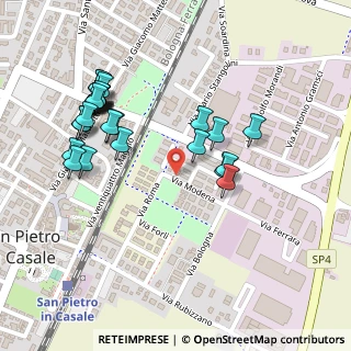 Mappa Via Modena, 40018 San Pietro In Casale BO, Italia (0.24444)