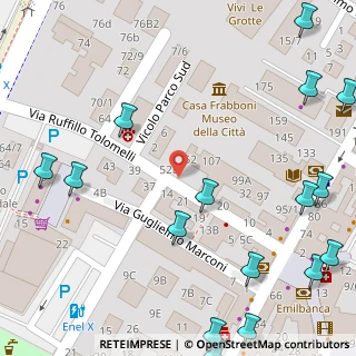 Mappa Via Guglielmo Marconi, 40018 San Pietro In Casale BO, Italia (0.1145)