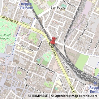 Mappa Viale Piave, 41/A, 42121 Reggio nell'Emilia, Reggio nell'Emilia (Emilia Romagna)