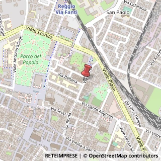 Mappa Via Roma, 44, 42121 Brescello, Reggio nell'Emilia (Emilia Romagna)