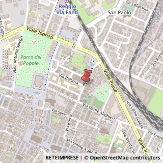 Mappa Via Roma,  39, 42100 Reggio nell'Emilia, Reggio nell'Emilia (Emilia Romagna)