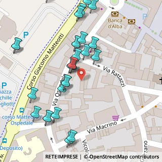 Mappa Via Ospedale, 12051 Alba CN, Italia (0.06296)
