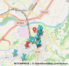 Mappa Via Ospedale, 12051 Alba CN, Italia (0.74857)