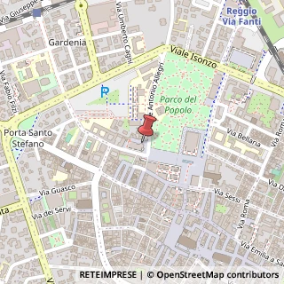 Mappa Viale Allegri Antonio, 1/a, 42121 Reggio nell'Emilia, Reggio nell'Emilia (Emilia Romagna)