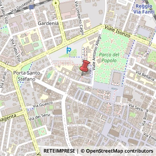 Mappa Piazza XXV Aprile, 1, 42100 Reggio nell'Emilia, Reggio nell'Emilia (Emilia Romagna)
