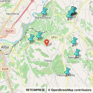 Mappa Via Vincenzo Giacosa, 12051 Treiso CN, Italia (2.90182)
