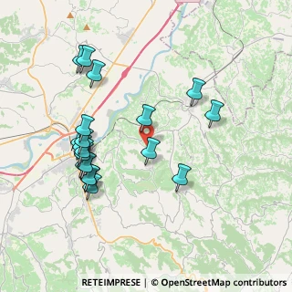 Mappa Via Vincenzo Giacosa, 12051 Treiso CN, Italia (4.03316)