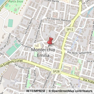 Mappa Via XX Settembre, 16, 42027 Montecchio Emilia, Reggio nell'Emilia (Emilia Romagna)