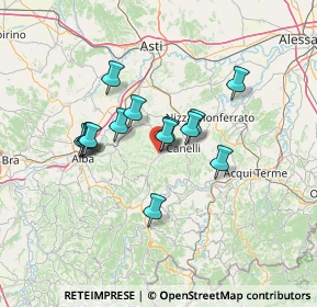 Mappa 12058 Santo Stefano Belbo CN, Italia (10.75429)