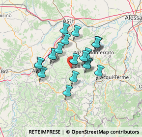 Mappa 12058 Santo Stefano Belbo CN, Italia (10.306)