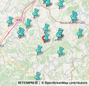 Mappa Piazza Umberto I, 12058 Santo Stefano Belbo CN, Italia (9.1545)