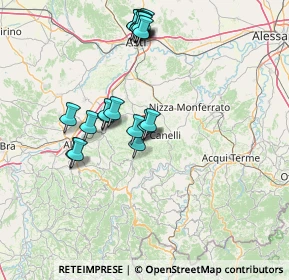 Mappa Piazza Umberto I, 12058 Santo Stefano Belbo CN, Italia (14.5555)