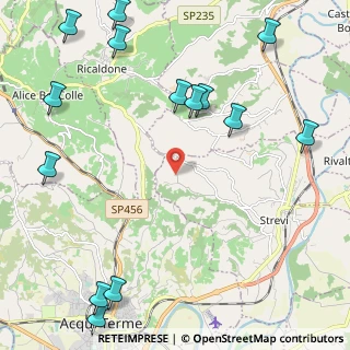 Mappa Via Regione Bagnario, 15019 Strevi AL, Italia (3.09929)