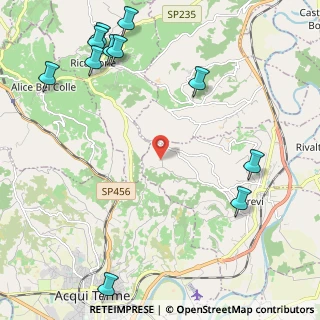 Mappa Via Regione Bagnario, 15019 Strevi AL, Italia (3.06364)