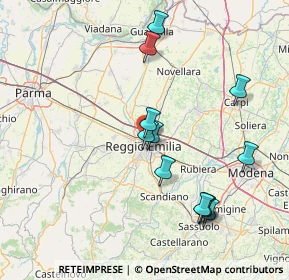 Mappa Via Paolo Borsellino, 42124 Reggio nell'Emilia RE, Italia (15.51583)