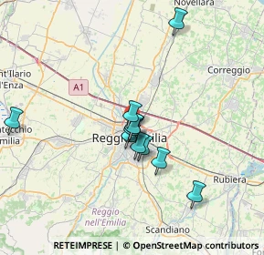 Mappa Via Paolo Borsellino, 42124 Reggio nell'Emilia RE, Italia (5.62909)