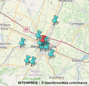 Mappa Via Paolo Borsellino, 42124 Reggio nell'Emilia RE, Italia (5.05)