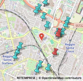 Mappa Via Paolo Borsellino, 42124 Reggio nell'Emilia RE, Italia (0.5835)