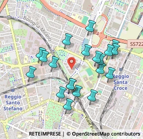 Mappa Via Paolo Borsellino, 42124 Reggio nell'Emilia RE, Italia (0.44)