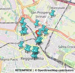 Mappa Via Paolo Borsellino, 42124 Reggio nell'Emilia RE, Italia (0.789)